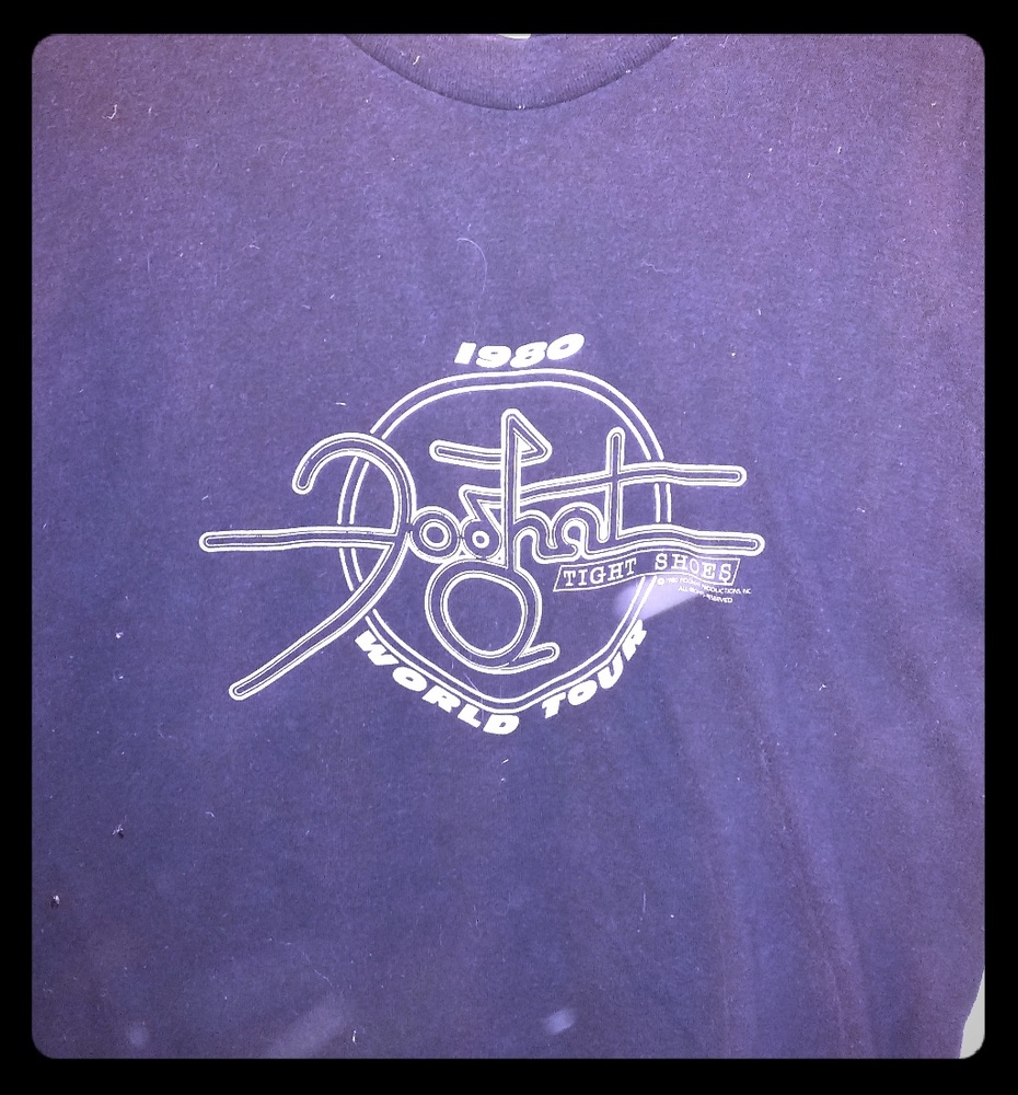 Foghat 1980 tour T-shirt